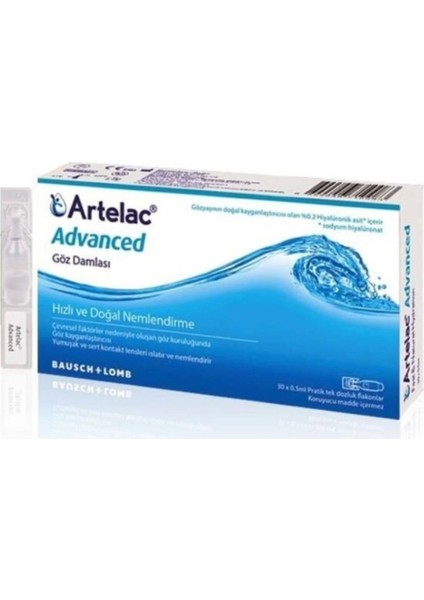 Artelac Advanced 30 Flakon 0,5 ml