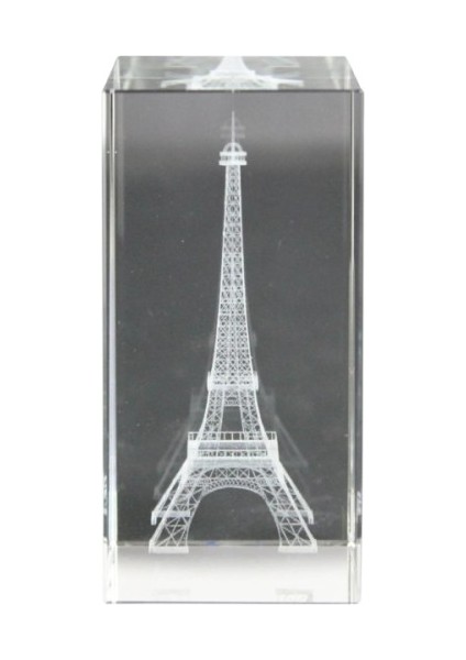 3D Kristal Eyfel Kulesi Modeli