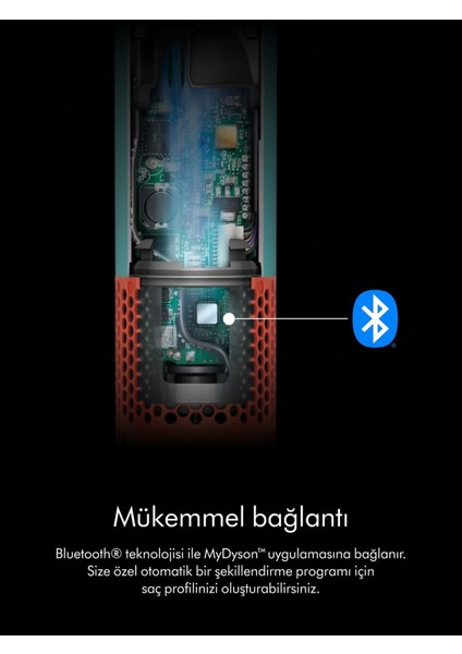 Mor renkli saç şekillendirme ve kurutma seti, seramik plaka, kolay kullanım