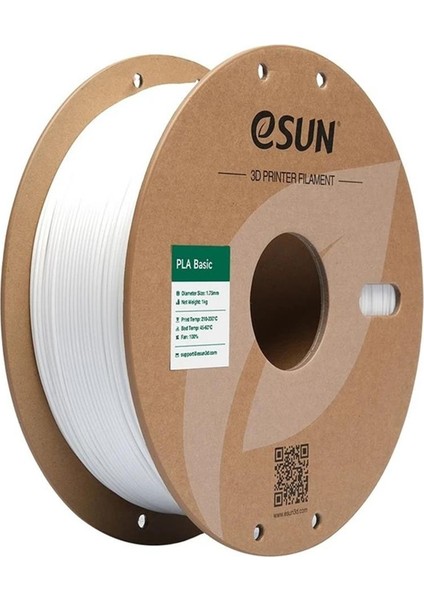 Pla Basic Filament Beyaz 1.75MM 1000GR