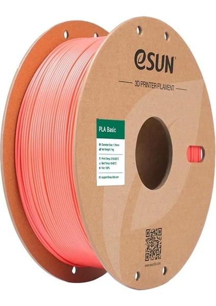 Pla Basic Filament Pembe 1.75MM 1000GR