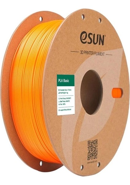 Pla Basic Filament Turuncu 1.75MM 1000GR