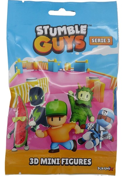 Stumble Guys Sürpriz Paket Mini Figür S3 modelleri