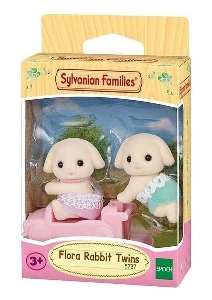 5737 Sylvanian Families Flora Tavşan Ikizleri +4 Yaş modelleri