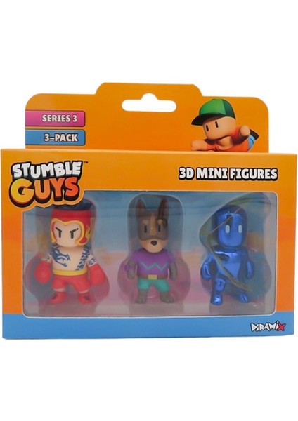 TUY23000 Stumble Guys 3lü Mini Figür fiyatları