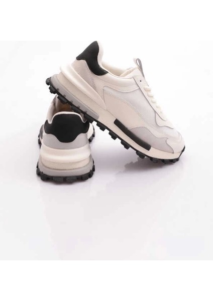 Henry Erkek Hakiki Deri Klasik Sneaker Ekru 111230265 fiyatları