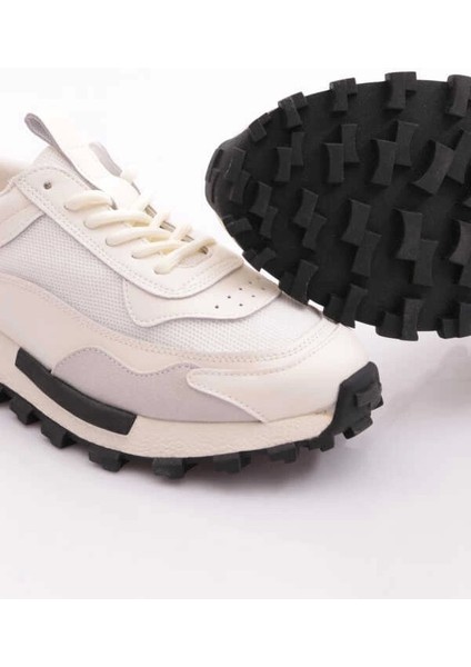 Henry Erkek Hakiki Deri Klasik Sneaker Ekru 111230265 fırsatları