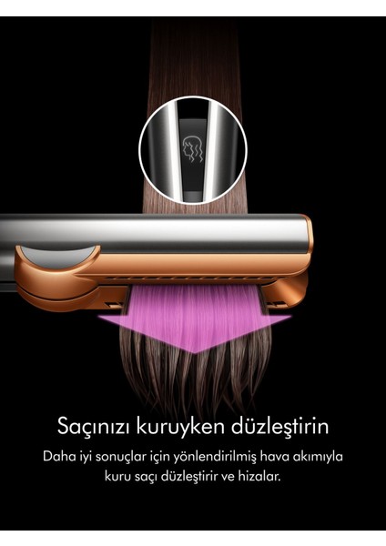 Airstrait™ Saç Düzleştirici (Jasper Plum)