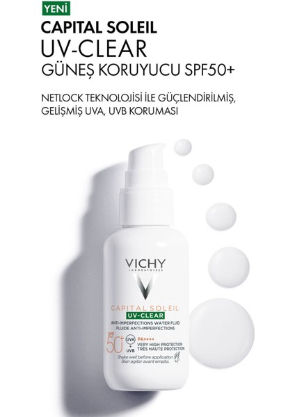 Vichy Capital Soleil Uv Clear SPF50 40 ml fiyatları