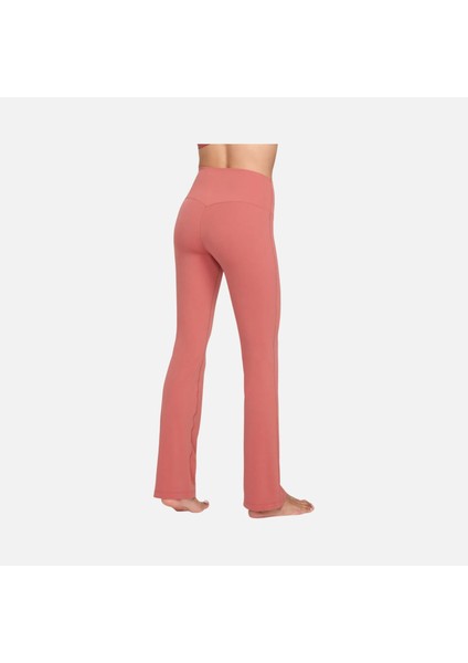 Dri-Fit Zenvy High-Waisted Flared Leg Training Kadın Pembe Geniş Paça Spor Tayt FV7921-434 fiyatları