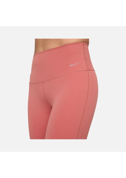 Dri-Fit Zenvy High-Waisted Flared Leg Training Kadın Pembe Geniş Paça Spor Tayt FV7921-434 fırsatları
