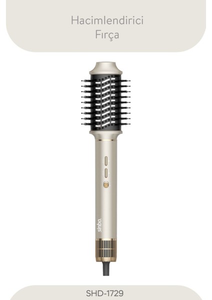 Pro Compact Multi-Styler Hava Üfleme 5in1 Saç Şekillendirici Bldc Motor SHD-1729 Shiny Gold