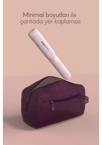 Şarj Edilebilir Kablosuz Taşınabilir Saç Düzleştirici SHD-1742