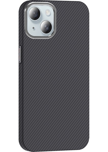 iPhone 15 Kılıf M-Safe Şarj Özellikli Karbon Fiber Görünümlü Gros Kılıf fiyatları