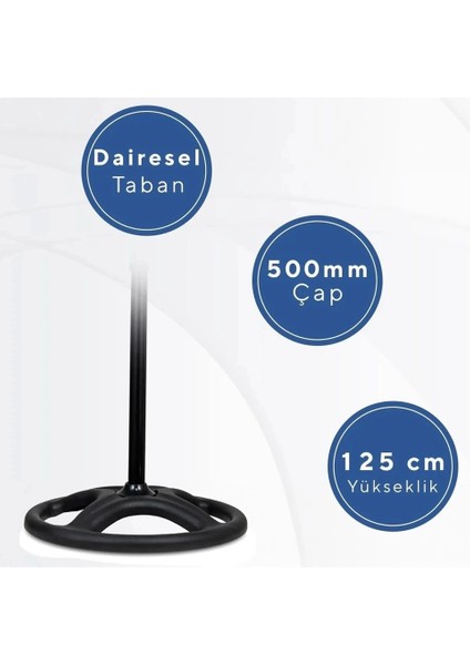 5 Metal Kanatlı Soğutucu Vantilatör Pervane 3 Kademe Hız Kontrol 18’’inch - 80W fırsatları
