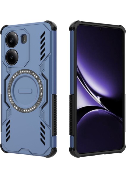 Xiaomi Redmi Turbo 4 Manyetik Telefon Kılıfı, Güçlü Manyetik Isı Dağılımı Telefon Kılıfı Kapağı Xiaomi Redmi Turbo 4 (Yurt Dışından)