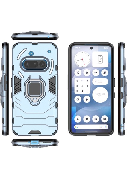Nothing Phone 3A Darbeye Dayanıklı Telefon Kılıfı ve Yüzük Tutucu (Yurt Dışından) modelleri