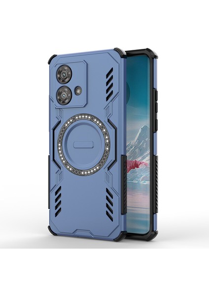 Motorola Edge 40 Neo Manyetik Telefon Kılıfı, Güçlü Manyetik Isı Dağılımı Telefon Kılıfı Kapağı Motorola Edge 40 Neo (Yurt Dışından)