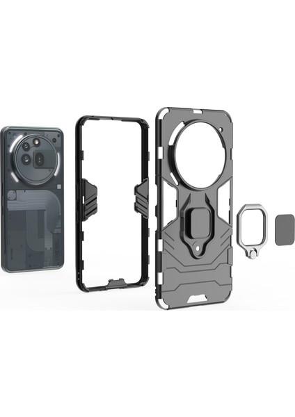 Nothing Phone 3A Pro Darbeye Dayanıklı Telefon Kılıfı ve Yüzük Tutucu (Yurt Dışından) indirimleri