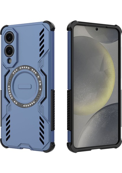 Samsung Galaxy S25 Edge Manyetik Telefon Kılıfı, Güçlü Manyetik Isı Dağılımı Telefon Kılıfı Kapağı Samsung Galaxy S25 Edge (Yurt Dışından) modelleri