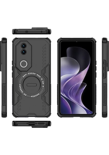 Vivo V50 Manyetik Telefon Kılıfı, Güçlü Manyetik Isı Dağılımı Telefon Kılıfı Kapağı Vivo V50 (Yurt Dışından) indirimleri