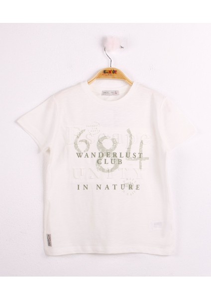 Erkek Çocuk T-Shirt 684 Gofre Baskı
