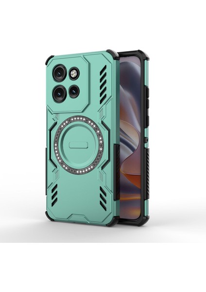 Motorola Edge 50 Neo Manyetik Telefon Kılıfı, Güçlü Manyetik Isı Dağılımı Telefon Kılıfı Kapağı Motorola Edge 50 Neo (Yurt Dışından)