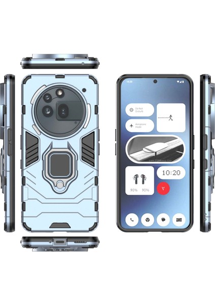 Nothing Phone 3A Pro Darbeye Dayanıklı Telefon Kılıfı ve Yüzük Tutucu (Yurt Dışından) fiyatları
