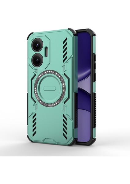 Xiaomi Poco F7 Manyetik Telefon Kılıfı, Güçlü Manyetik Isı Dağılımı Telefon Kılıfı Kapağı Xiaomi Poco F7 (Yurt Dışından)