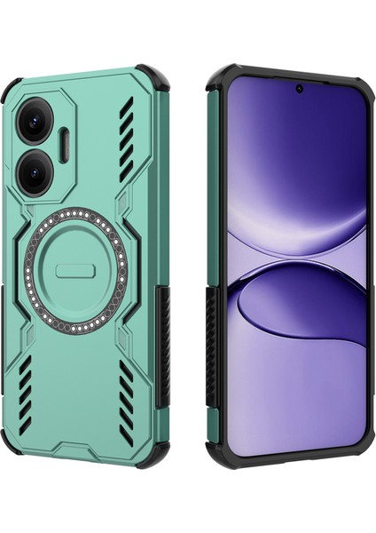 Xiaomi Poco F7 Manyetik Telefon Kılıfı, Güçlü Manyetik Isı Dağılımı Telefon Kılıfı Kapağı Xiaomi Poco F7 (Yurt Dışından) modelleri