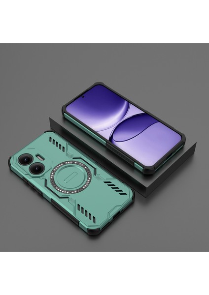 Xiaomi Poco F7 Manyetik Telefon Kılıfı, Güçlü Manyetik Isı Dağılımı Telefon Kılıfı Kapağı Xiaomi Poco F7 (Yurt Dışından) fırsatları