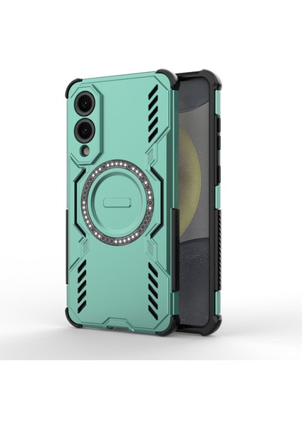 Samsung Galaxy S25 Edge Manyetik Telefon Kılıfı, Güçlü Manyetik Isı Dağılımı Telefon Kılıfı Kapağı Samsung Galaxy S25 Edge (Yurt Dışından)