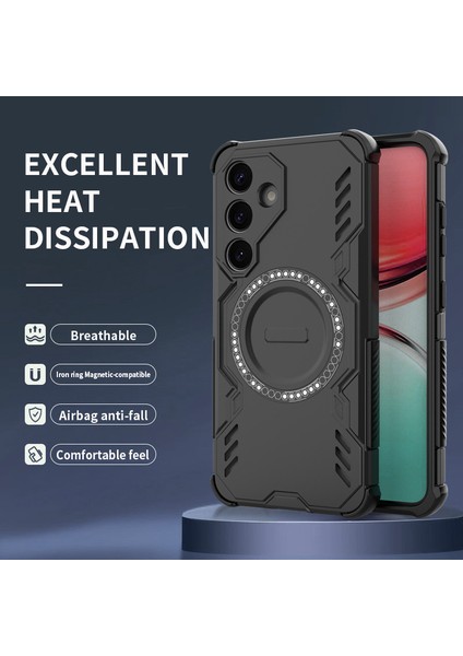Samsung Galaxy S25 Manyetik Telefon Kılıfı, Güçlü Manyetik Isı Dağılımı Telefon Kılıfı Kapağı Samsung Galaxy S25 (Yurt Dışından) fiyatları