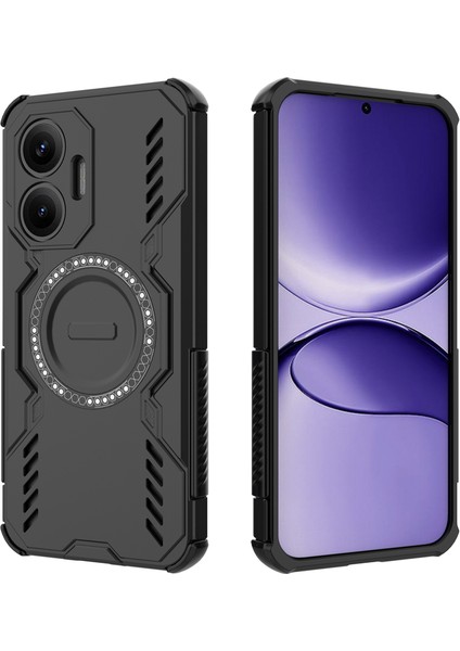 Xiaomi Poco F7 Manyetik Telefon Kılıfı, Güçlü Manyetik Isı Dağılımı Telefon Kılıfı Kapağı Xiaomi Poco F7 (Yurt Dışından) modelleri