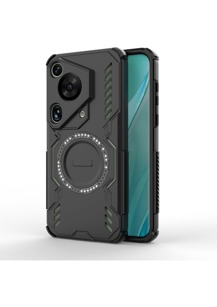 Huawei Pura 70 Ultra Manyetik Telefon Kılıfı, Güçlü Manyetik Isı Dağılımı Telefon Kılıfı Kapağı Huawei Pura 70 Ultra (Yurt Dışından)