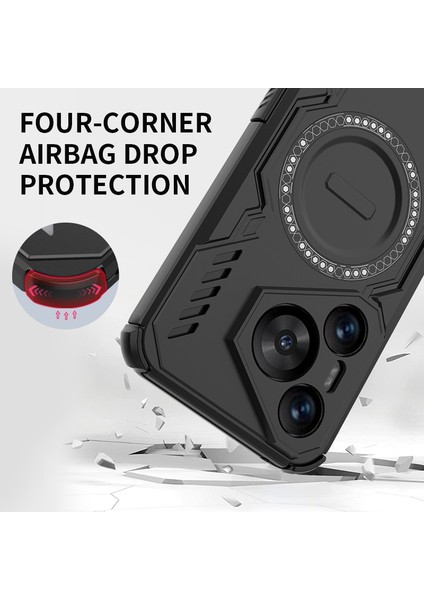 Huawei Pura 70 Ultra Manyetik Telefon Kılıfı, Güçlü Manyetik Isı Dağılımı Telefon Kılıfı Kapağı Huawei Pura 70 Ultra (Yurt Dışından) fırsatları