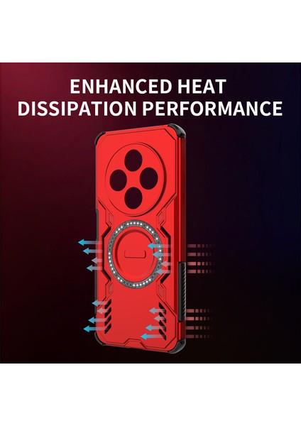 Xiaomi Poco C75 4g Manyetik Telefon Kılıfı, Güçlü Manyetik Isı Dağılımı Telefon Kılıfı Kapağı Xiaomi Poco C75 4g (Yurt Dışından) fiyatları