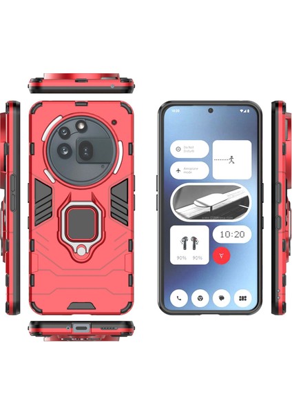 Nothing Phone 3A Pro Darbeye Dayanıklı Telefon Kılıfı ve Yüzük Tutucu (Yurt Dışından) fiyatları