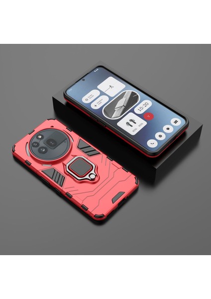 Nothing Phone 3A Pro Darbeye Dayanıklı Telefon Kılıfı ve Yüzük Tutucu (Yurt Dışından) fırsatları