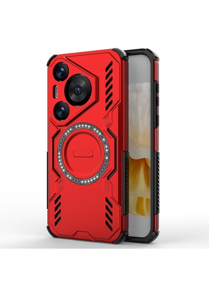 Huawei Pura 70 Manyetik Telefon Kılıfı, Güçlü Manyetik Isı Dağılımı Telefon Kılıfı Kapağı Huawei Pura 70 (Yurt Dışından)