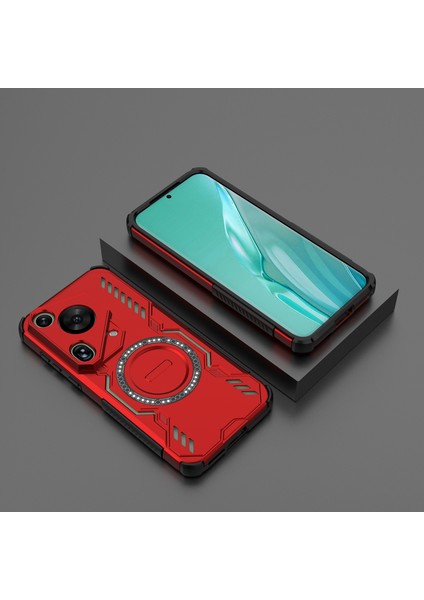 Huawei Pura 70 Manyetik Telefon Kılıfı, Güçlü Manyetik Isı Dağılımı Telefon Kılıfı Kapağı Huawei Pura 70 (Yurt Dışından) fırsatları