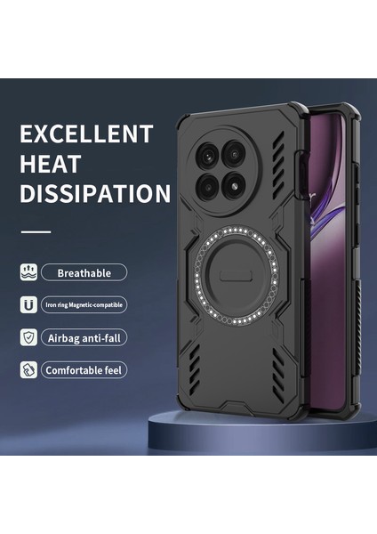 Oneplus 13R Manyetik Telefon Kılıfı, Güçlü Manyetik Isı Dağılımı Telefon Kılıfı Kapağı Oneplus 13R (Yurt Dışından) modelleri