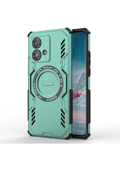 Motorola Edge 40 Neo Manyetik Telefon Kılıfı, Güçlü Manyetik Isı Dağılımı Telefon Kılıfı Kapağı Motorola Edge 40 Neo (Yurt Dışından)