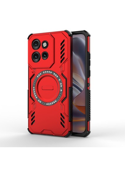 Motorola Edge 50 Neo Manyetik Telefon Kılıfı, Güçlü Manyetik Isı Dağılımı Telefon Kılıfı Kapağı Motorola Edge 50 Neo (Yurt Dışından)