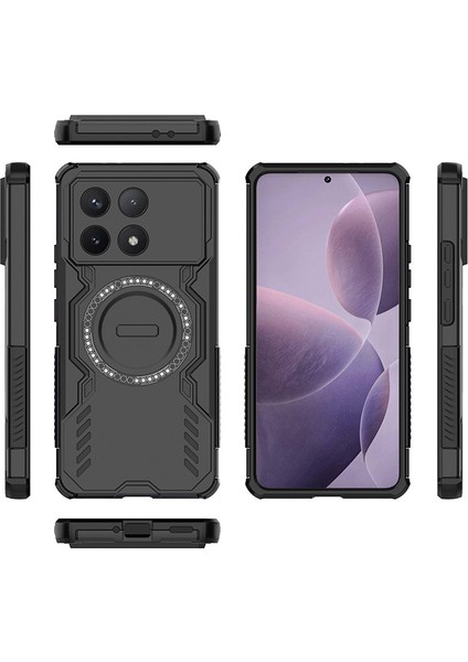 Xiaomi Redmi K70 Manyetik Telefon Kılıfı, Güçlü Manyetik Isı Dağılımı Telefon Kılıfı Kapağı Xiaomi Redmi K70 (Yurt Dışından) fiyatları