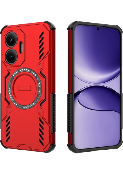 Xiaomi Poco F7 Manyetik Telefon Kılıfı, Güçlü Manyetik Isı Dağılımı Telefon Kılıfı Kapağı Xiaomi Poco F7 (Yurt Dışından) modelleri