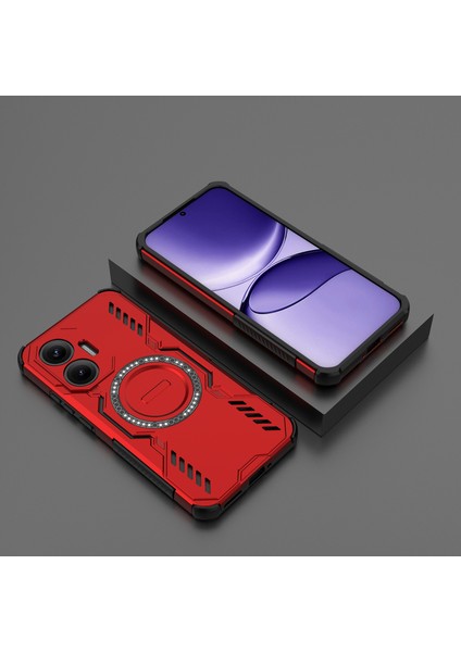 Xiaomi Poco F7 Manyetik Telefon Kılıfı, Güçlü Manyetik Isı Dağılımı Telefon Kılıfı Kapağı Xiaomi Poco F7 (Yurt Dışından) fırsatları