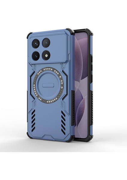 Xiaomi Poco X6 Pro Manyetik Telefon Kılıfı, Güçlü Manyetik Isı Dağılımı Telefon Kılıfı Kapağı Xiaomi Poco X6 Pro (Yurt Dışından)