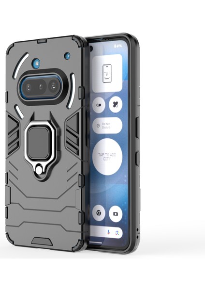 Nothing Phone 3A Darbeye Dayanıklı Telefon Kılıfı ve Yüzük Tutucu (Yurt Dışından) modelleri