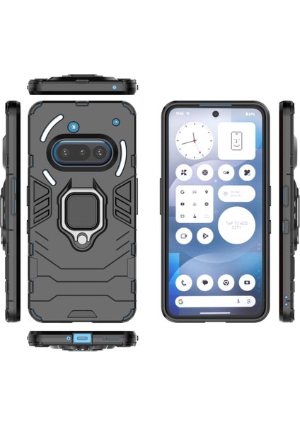 Nothing Phone 3A Darbeye Dayanıklı Telefon Kılıfı ve Yüzük Tutucu (Yurt Dışından) indirimleri